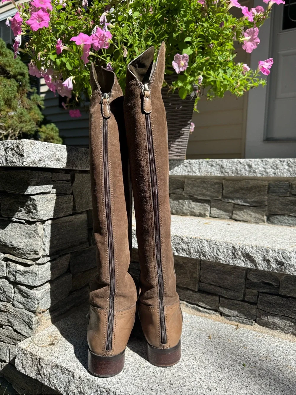 Tory Burch Simone Over The Knee Boots in Cafe- Size 9.5
